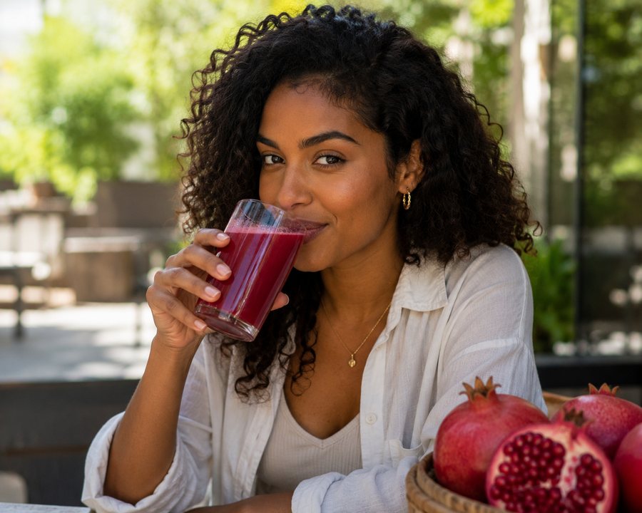Pomegranate purée