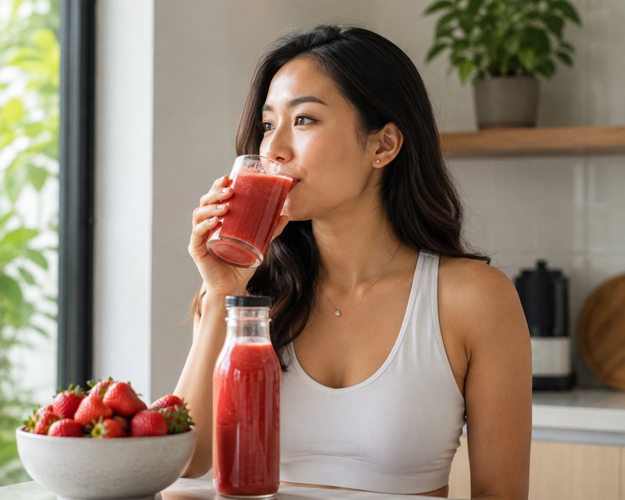 Strawberry purée