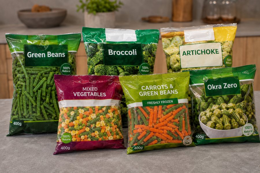 Frozen Egyptian vegetables